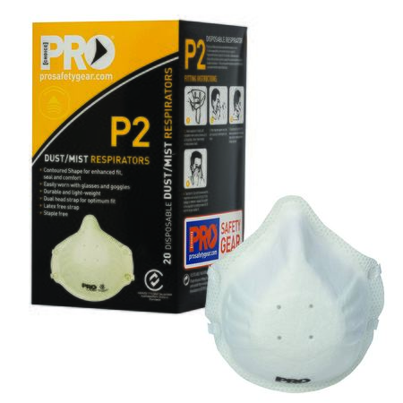 P2 Disposable Respirator (20Pack)