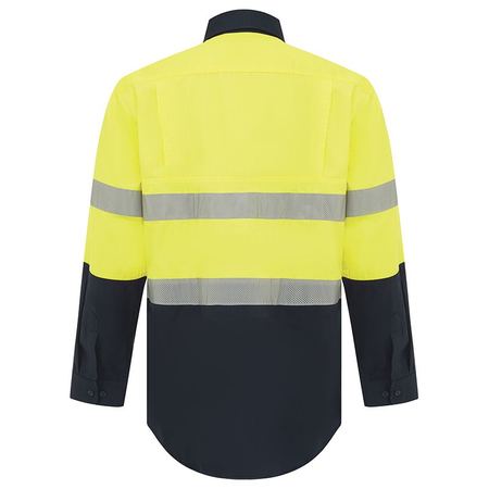 WORKIT® Hi-Vis Two-Tone Lightweight Ripstop Breathable Taped Shirt