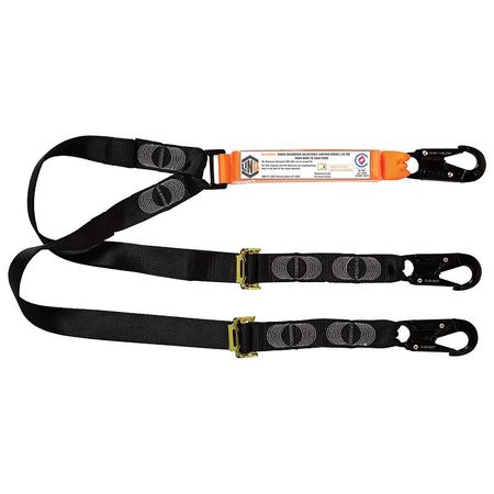 LINQ® Elite Double Leg Adjustable Shock Absorbing Lanyard