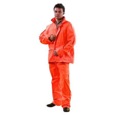 WORKIT® Hi-Vis PVC Waterproof Rain Suit