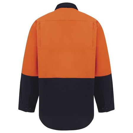 WORKIT® Hi-Vis Two-Tone Lightweight Long Sleeve Adjustable Cuff Shirt