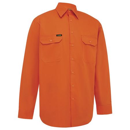 WORKIT® Hi-Vis Two-Tone Lightweight Long Sleeve Adjustable Cuff Shirt