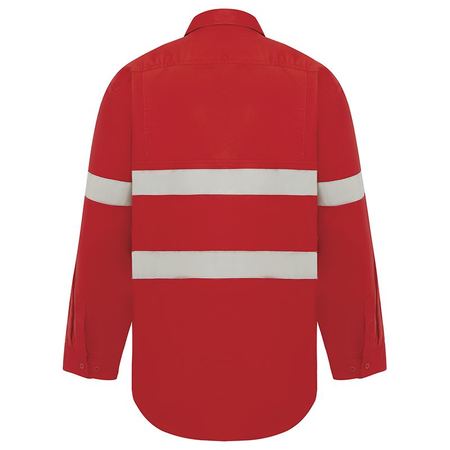 WORKIT® Hi-Vis Lightweight Long Sleeve Adjustable Cuff Taped Shirt