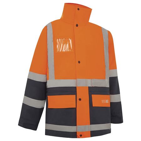 WORKIT® Hi-Vis 5-in-1 Waterproof Biomotion Taped Jacket