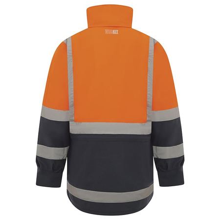 WORKIT® Hi-Vis 5-in-1 Waterproof Biomotion Taped Jacket