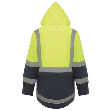 WORKIT® Hi-Vis 5-in-1 Waterproof Biomotion Taped Jacket