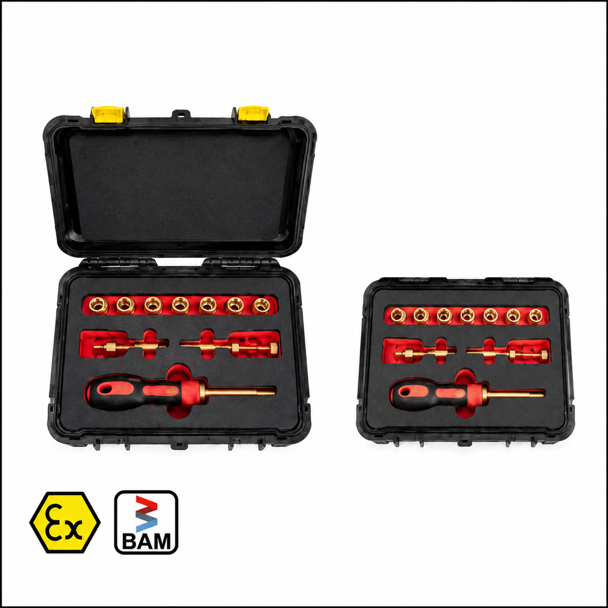 1/4" Drive Non-Sparking Socket Set – 11 Piece