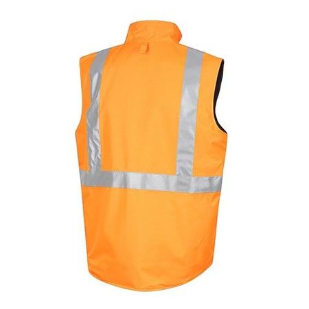 WORKIT® Hi-Vis Reversible Vest with Reflective Tape