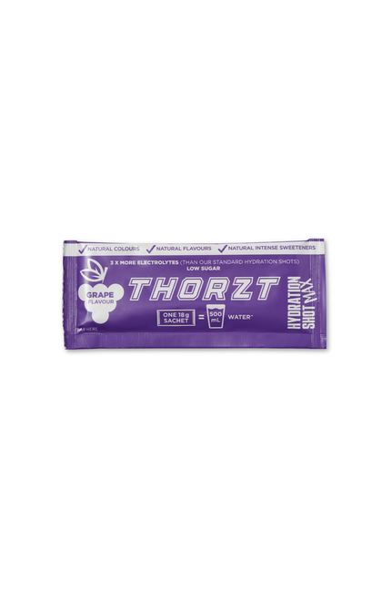 THORZT® Hydration Shot MAX – High Electrolyte Low Sugar Powder (500 Sachets)