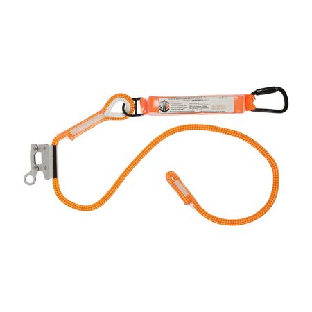 LINQ® Single Leg Adjustable Kernmantle Rope Lanyard 2M