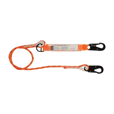 LINQ® Single Leg Kernmantle Rope Lanyard 2M