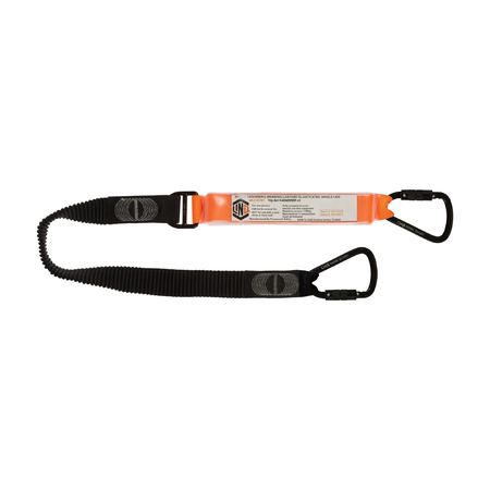 LINQ® Elite Single Leg Elasticated Shock Absorbing Lanyard