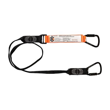 LINQ® Elite Single Leg Shock Absorbing Webbing Lanyard