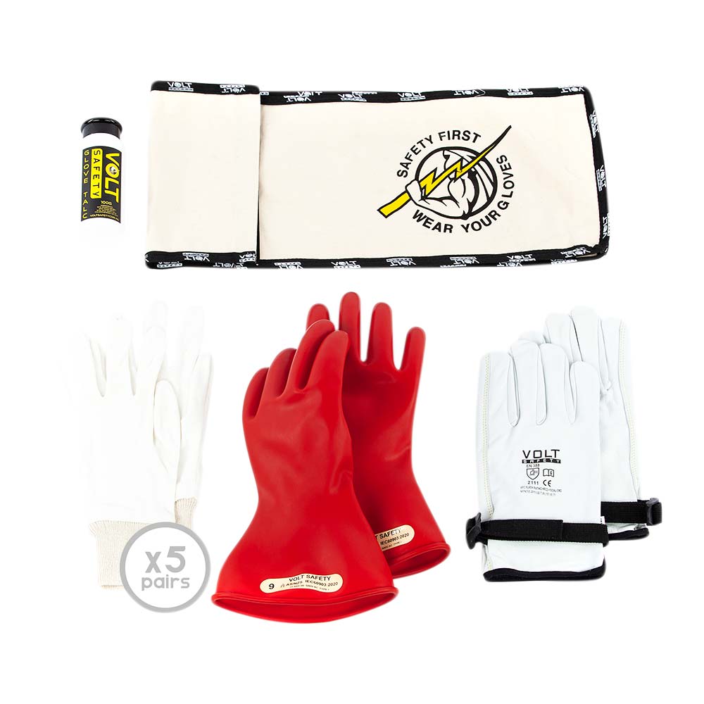 Electrical Insulated Glove Kit Class 00 – 500 V