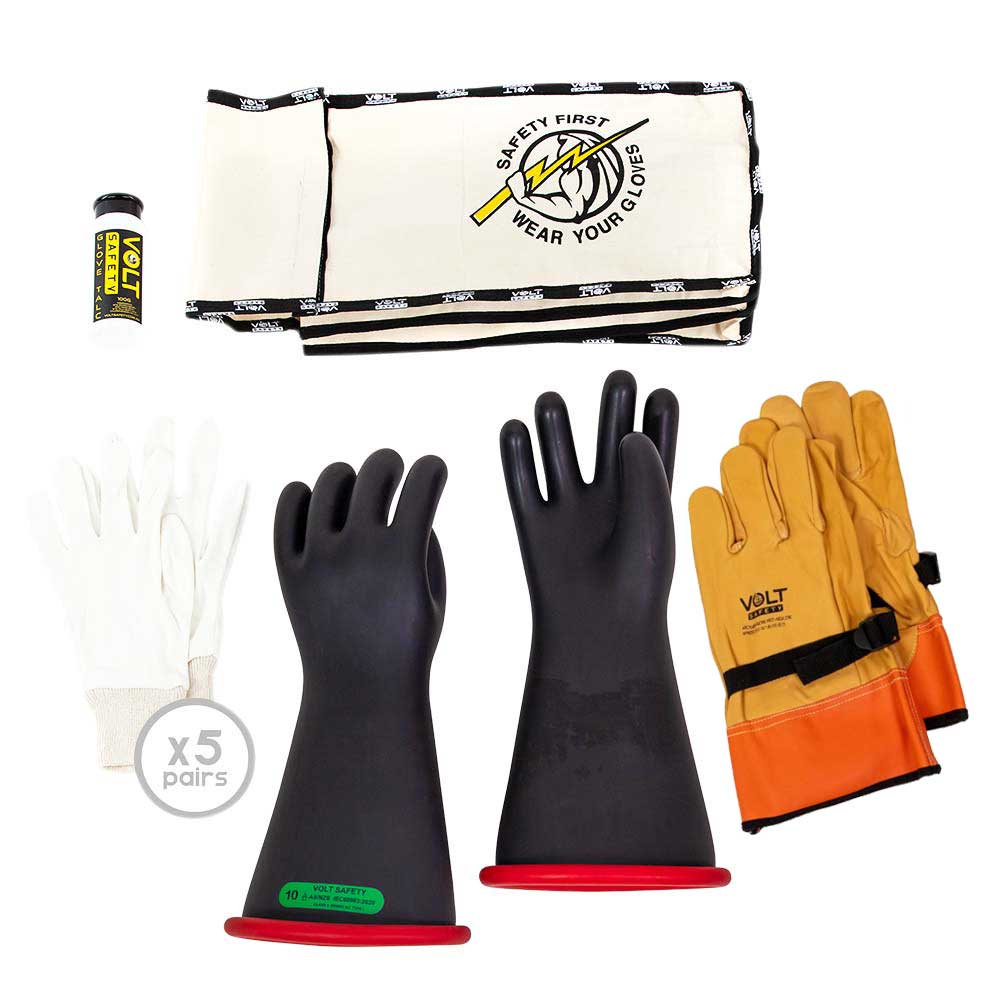 Electrical Insulated Glove Kit Class 3 – 26.5 kV
