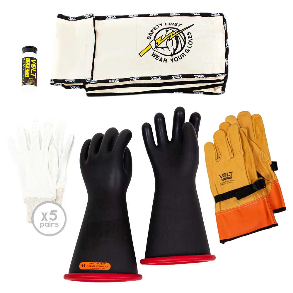 Electrical Insulated Glove Kit Class 4 – 36 kV