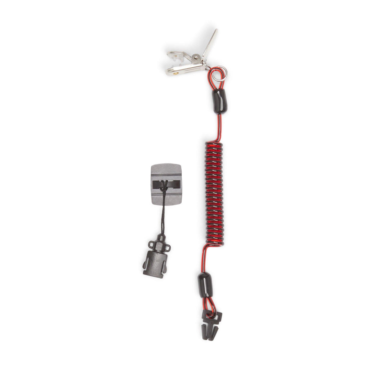 GRIPPS® Coil E-Tether with Steel Clamp E-Catch – 0.5 kg / 1.1 lb Drop-Prevention Device Tether