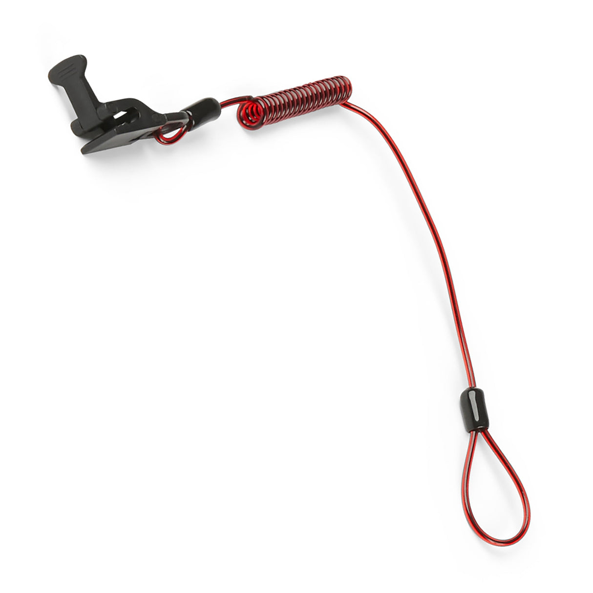 GRIPPS® Coil Hard Hat Tether (Non-Conductive) – 0.5 kg / 1.1 lb Drop-Prevention Helmet Tether