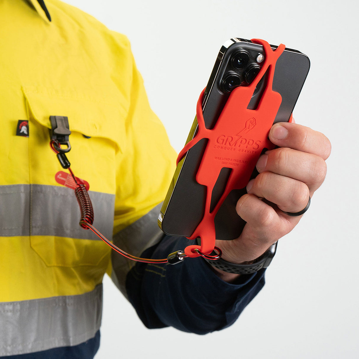 GRIPPS® PPE Drop Prevention Pack with Radio Holster