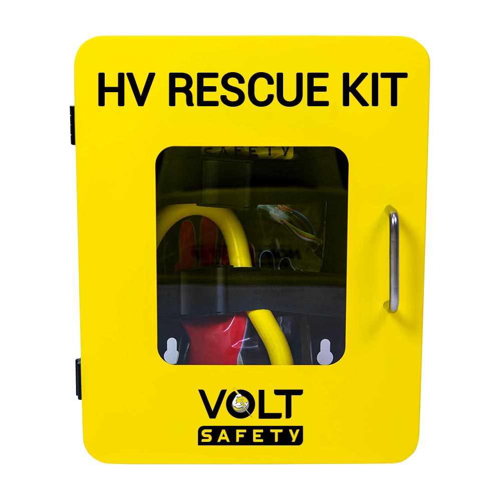 High Voltage Wall-Mounted Rescue Kit – Class 1 / 2 / 3 / 4