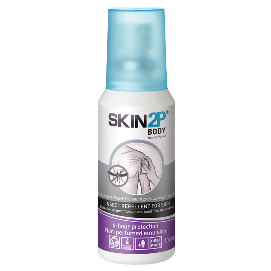 Skin2P Body – DEET-Free Personal Insect Repellent (Up to 6 Hours Protection)