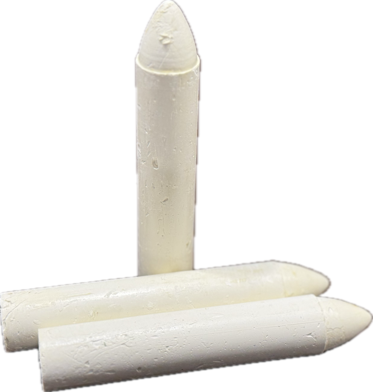 Giant LogMarker Crayon – White. Box of 20pcs
