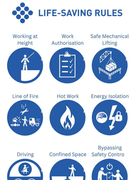 IOGP 9 Life saving rules