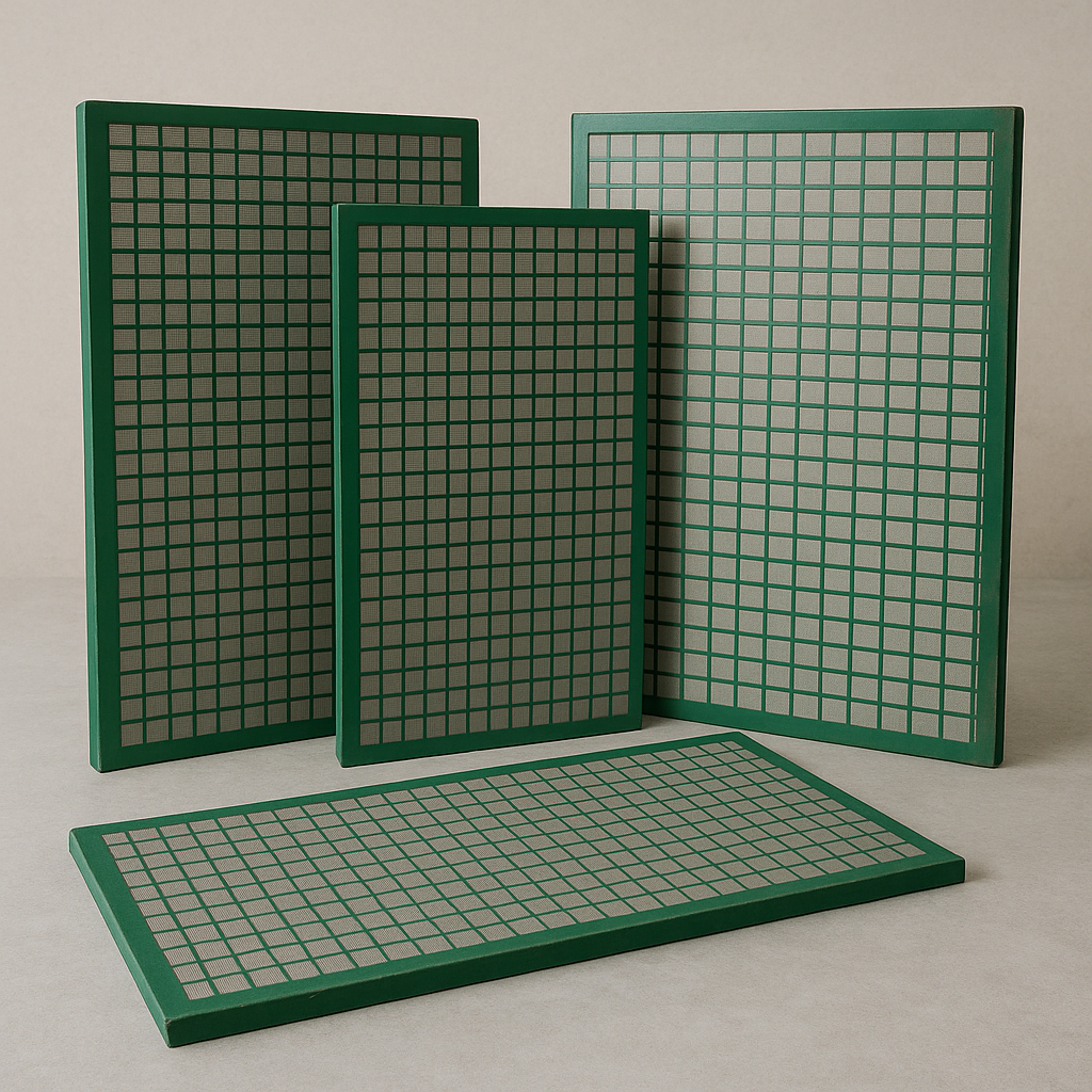 Mud Cleaning Shaker Screens | Drilling Solids Control Equipment
