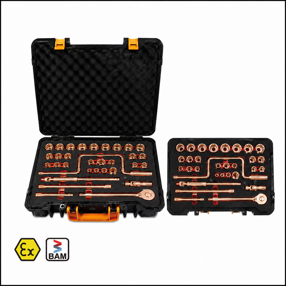 1/2" Drive Non-Sparking Socket Set – 32 Piece