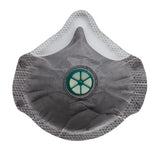 P2 Disposable Respirator with Valve & Active Carbon Filter (12Pack)
