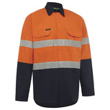 WORKIT® Hi-Vis Two-Tone Lightweight Ripstop Breathable Taped Shirt