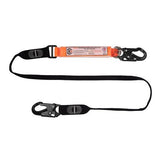 LINQ® Elite Single Leg Shock Absorbing Webbing Lanyard