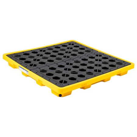 Four-Drum Spill Deck with Drain – 165L