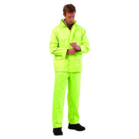 WORKIT® Hi-Vis PVC Waterproof Rain Suit