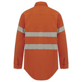 WORKIT® Hi-Vis Two-Tone Closed Front Regular Weight Taped Shirt