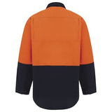 WORKIT® Hi-Vis Two-Tone Lightweight Long Sleeve Adjustable Cuff Shirt
