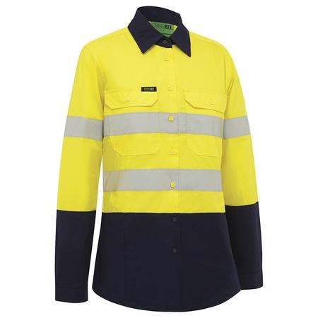 WORKIT® Women's Hi-Vis Two-Tone Lightweight Taped Shirt