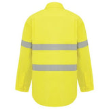 WORKIT® Hi-Vis Lightweight Long Sleeve Adjustable Cuff Taped Shirt