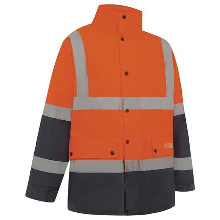 WORKIT® Hi-Vis Two-Tone Waterproof Taped Rain Jacket