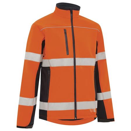 WORKIT® Hi-Vis Biomotion Taped Softshell Jacket