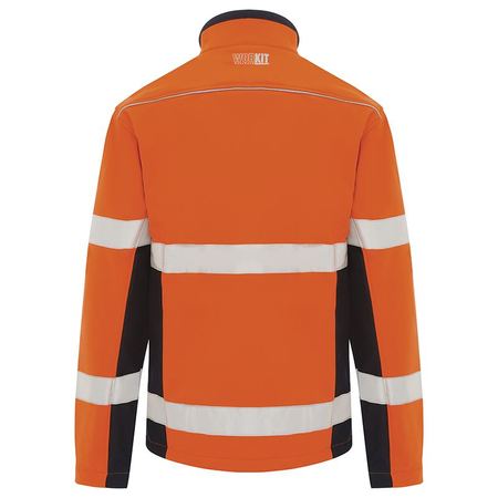 WORKIT® Hi-Vis Biomotion Taped Softshell Jacket