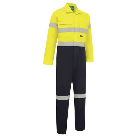 WORKIT® Hi-Vis Two-Tone Regular Weight Taped Coveralls