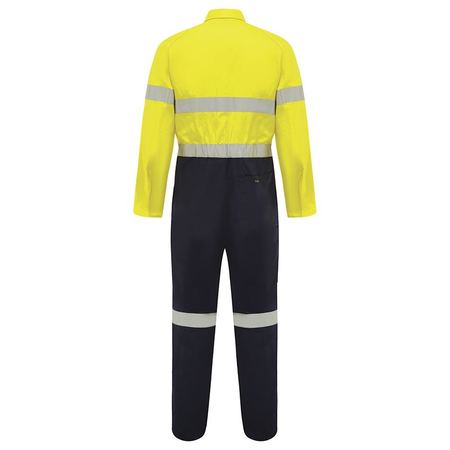 WORKIT® Hi-Vis Two-Tone Regular Weight Taped Coveralls