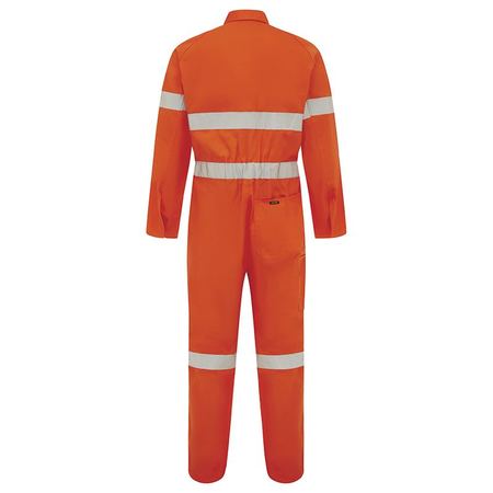 WORKIT® Hi-Vis Tropical Lightweight Cotton Taped Coverall with Zip Closure