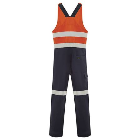 WORKIT® Hi-Vis Two-Tone Regular Weight Action Back Coveralls with Reflective Tape