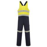 WORKIT® Hi-Vis Two-Tone Regular Weight Action Back Coveralls with Reflective Tape