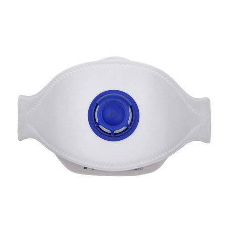 P2 Flat Fold Respirator with Exhalation Valve (10 Pack)