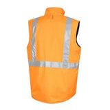 WORKIT® Hi-Vis Reversible Vest with Reflective Tape