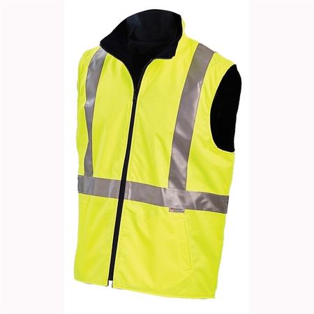 WORKIT® Hi-Vis Reversible Vest with Reflective Tape