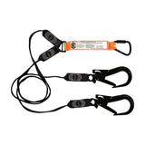 LINQ® Elite Double Leg Shock Absorbing Webbing Lanyard